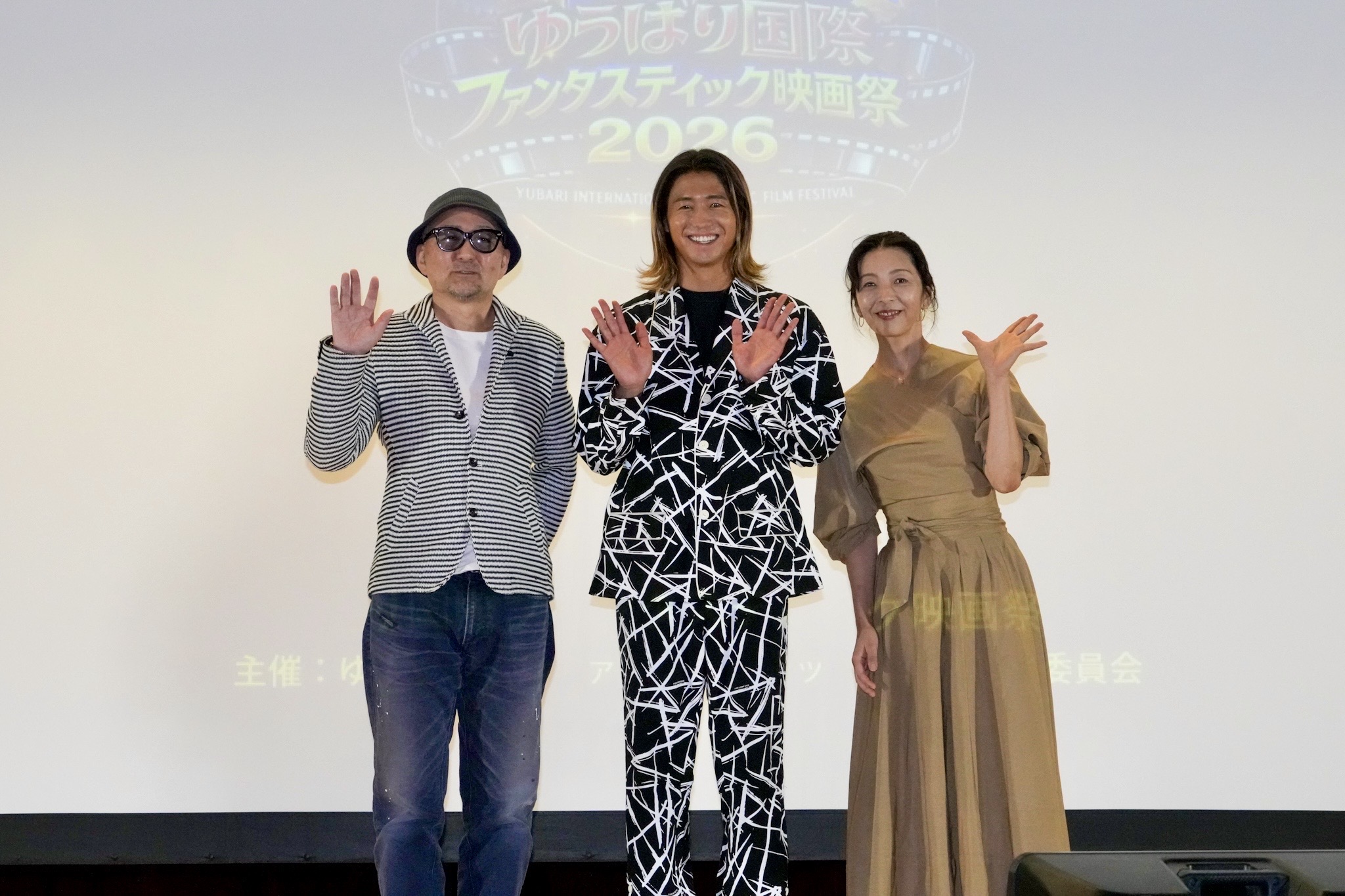 宮野ケイジ監督・瀬口黎弥・有森也実 舞台あいさつ集合